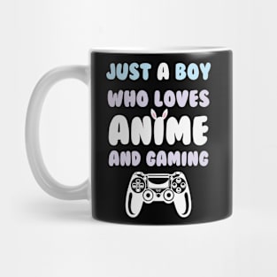Just A Boy Who Loves Anime and Gaming Mug